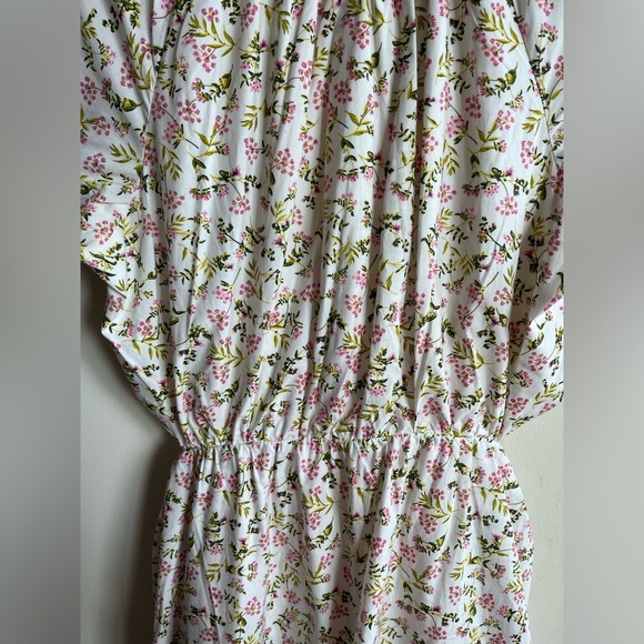 J.CREW Side-cutout cotton poplin dress in meadow floral - 8 - Picture 6 of 15